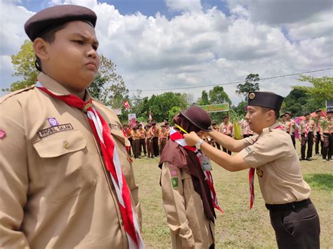 Tutup Jambore Ranting Ketua Kwarran Binawidya Minta Peserta Aktif Di