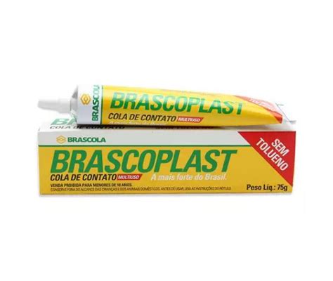 Cola Brascola Brascoplast Sem Tolueno G Packplas