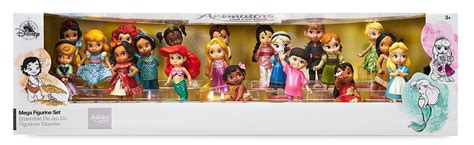 20 pieces Mega Figure Set Disney's Animators' Collection with ALL Disney Princess and more ...