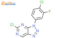 5 氯 3 4 氯 3 氟苯基 3H 1 2 3 三唑并 4 5 d 嘧啶 5 Chloro 3 4 chloro 3