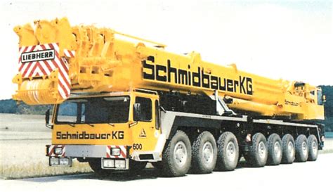 Kranbild Schmidbauer Liebherr Ltm Autokran Portal Autokran