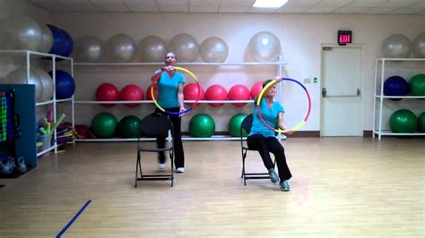 Older Adult Standing Hoola Hoop Youtube