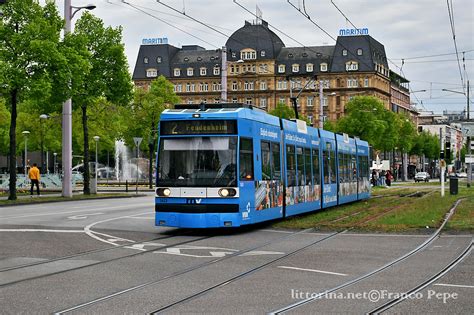 RNV Tram 4151 Kaiserring Mannheim D 21 Aprile 2022 Littorina Net