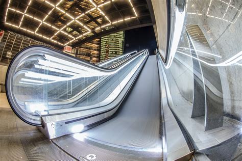 Escalators in a Building · Free Stock Photo