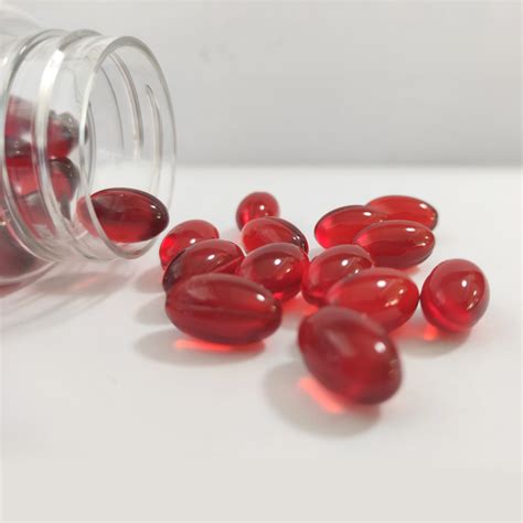 OEM Antarctic Krill Oil 1000mg Softgel With EPA DHA Astaxanthin