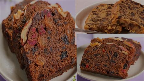 Easy And Simple Fruit Cake Recipe Super Moist Fruit Cake Yummy And