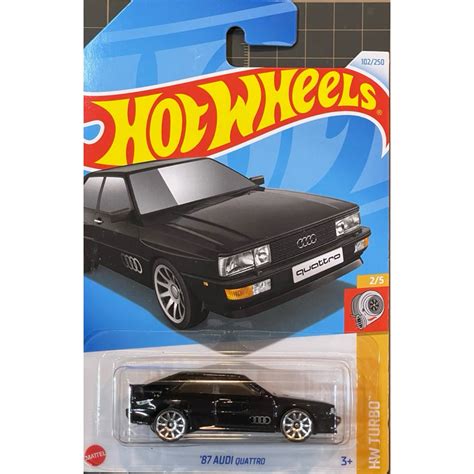 風火輪 Hot Wheels 25A 25B 奧迪 1987 AUDI QUATTRO 轎跑車 蝦皮購物