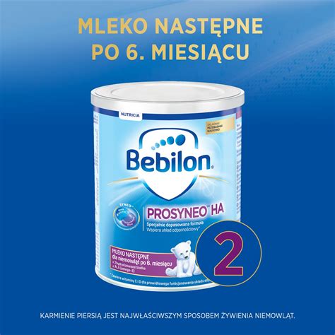 Bebilon Prosyneo HA 2 400 g mleko powyżej 6 roku życia Ziko Apteka