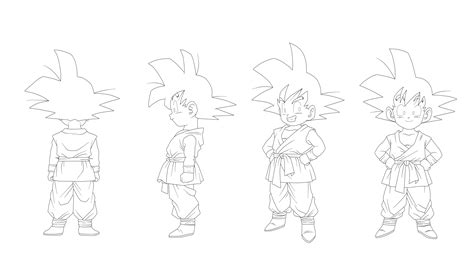 15 Lineart Chibi Goku By Keikuro On Deviantart