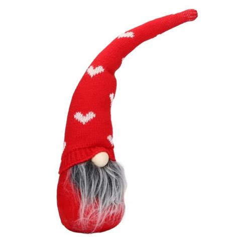 FYDUN Ornements de décor de Gnomes en peluche Poupées Gnomes de saint