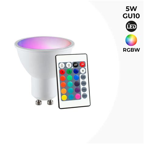 GU10 RGBWW Glühbirne mit Fernbedienung LED Lampen