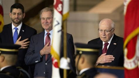 George W Bush And Dick Cheney Reunite At U S Capitol Ctv News