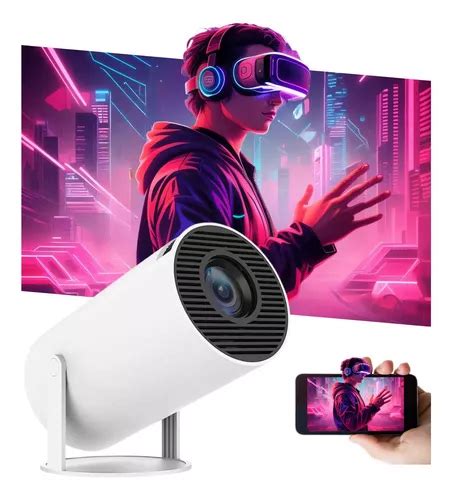 Projetor Led Portátil Smart Wifi Bluetooth Android 4k Cinema