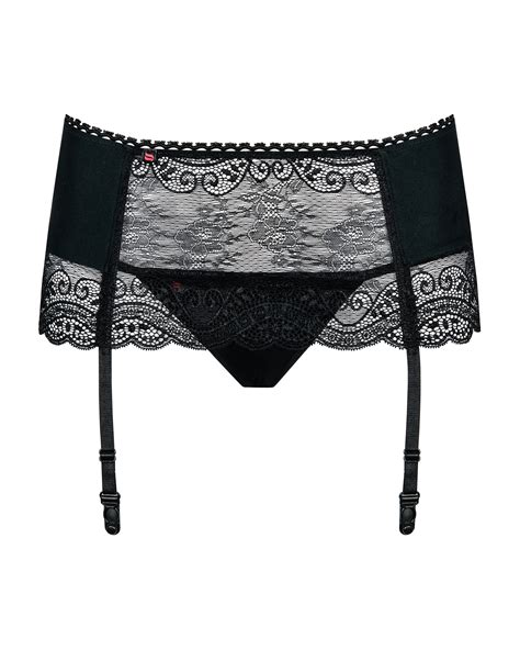 Porte jarretelles et string LINGERIE LINGERIE FÉMININE Bas et porte jarretelles