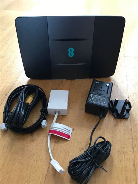 Ee Smart Hub Broadband Wifi Router Internet Black Ebay