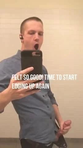 Guy Jacking It In The Bathroom Gay Man Man Porn XHamster