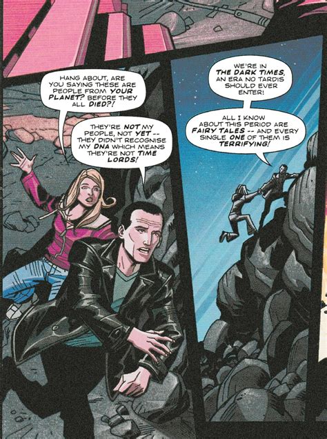 The Ninth Doctor Joins Time Lord Victorious In Doctor Who Magazine