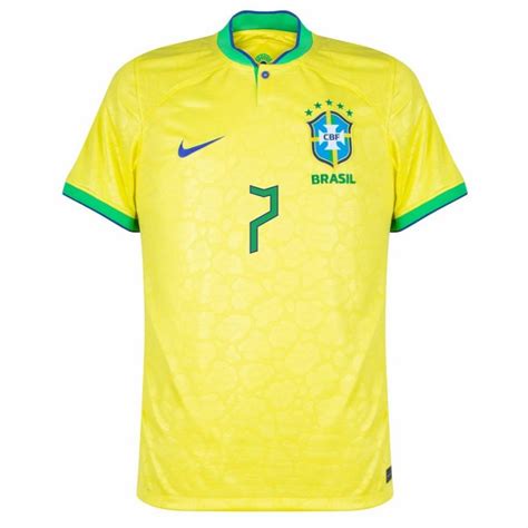 BRAZIL HOME JERSEY WORLD CUP 2022 L.PAQUETA