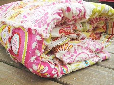 Twin Size Quilt Rag Kumari Garden In Pink Butterflies ALL