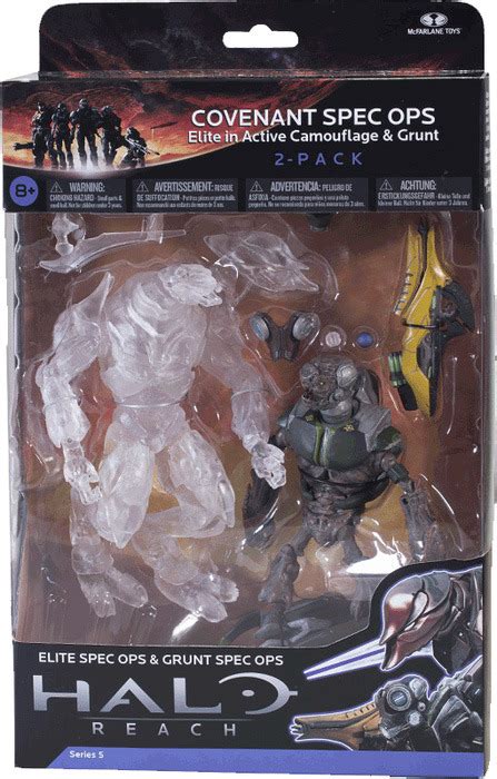 Halo Reach Action Figure Armor & 2-Pack Case - 4 Packs (Series 5 ...