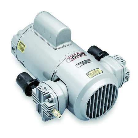 Gast Piston Air Compressor, 1/2HP, 115/230V, 1Ph 4HCC-40-M450X | Zoro