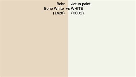 Behr Bone White Vs Jotun Paint White Side By Side Comparison