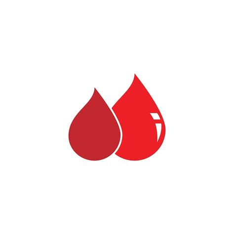 Premium Vector Blood Logo Icon Vector Template