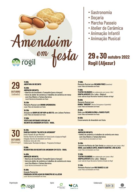 Amendoim Em Festa Junta De Freguesia De Rogil