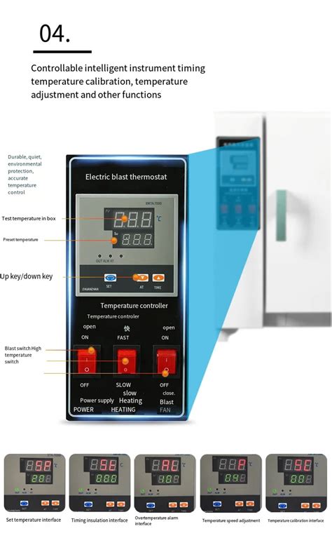 Sc Hot Air Drying Oven Laboratory Use Industrial Laboratory Use Food Electric High Temperature