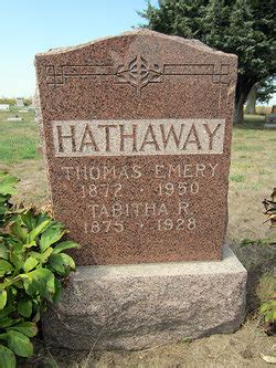 Thomas Emory Hathaway 1872 1950 Mémorial Find a Grave