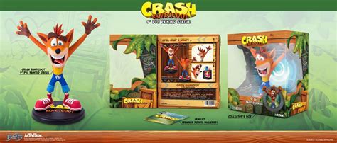 First4Figures Crash Bandicoot N Sane Trilogy Crash Bandicoot PVC