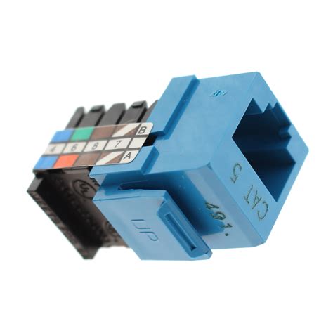 Leviton Rl Category Quickport Connector Cat Blue Walmart