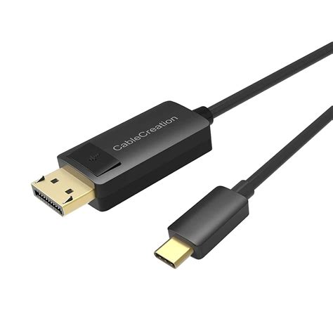 Usb C Auf Displayport Kabel K Hz M Cablecreation Thunderbolt