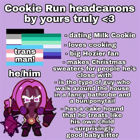 Purple Yam Headcanons Purple Yam Cookie Run Milk Cookies