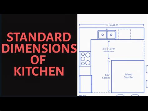 Standard Kitchen Dimensions You