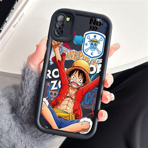 เคสสำหรบ Infinix Smart 5 Hot 10 Lite Smart 6 Ram 3 เคสโทรศพทตวเอกอนเมะสามสซลโคนกนกระแทก