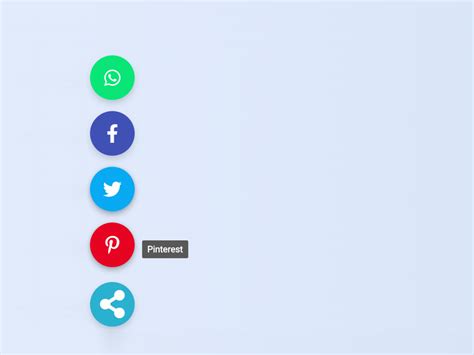 Floating Social Media Icons In Html Css — Codepel