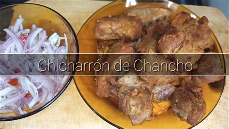 Chicharron de Chancho Peruano receta básica y fácil YouTube