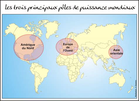 Les Trois Principaux Pôles De Puissance Mondiaux Latelier Dhg Sempai