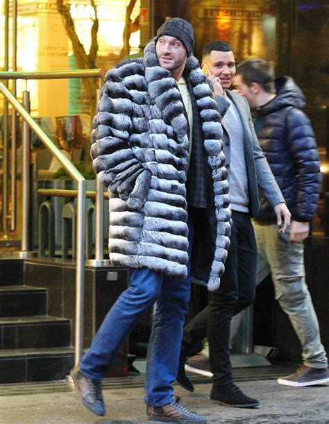 Tyson Furry Champ Brit Boxer Spotted In £9000 Chinchilla Coat