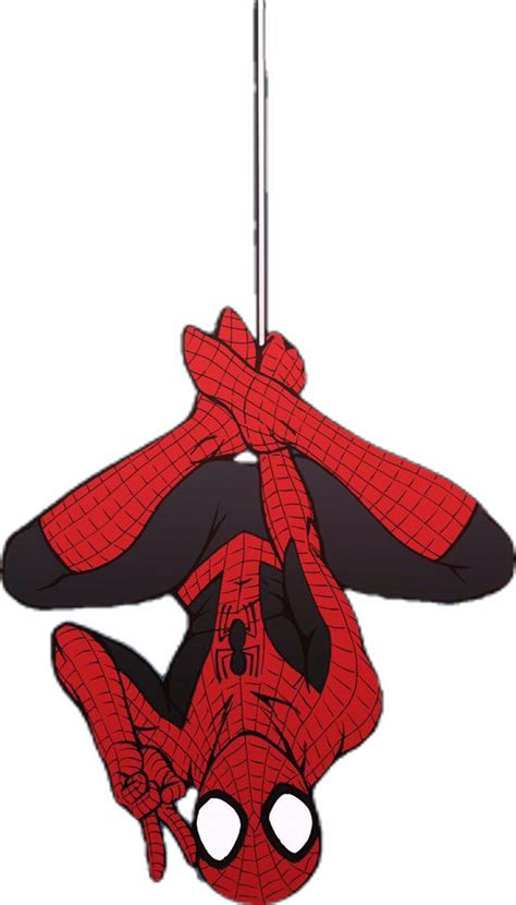 Kawaii Spider Man Hanging Upside Down Sticker Zazzle Artofit