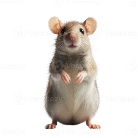 Illustration painting of cute rat isolated transparent background ...