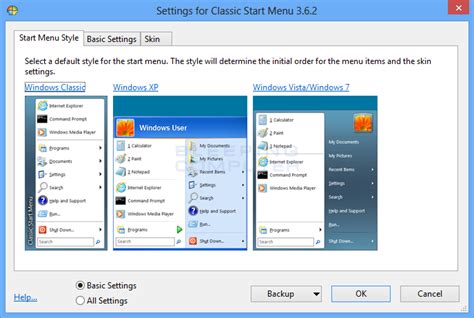 How To Add A Start Menu To Windows 8 Using Classic Shell