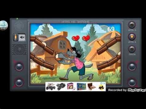 Ну погоди. Игра ну погоди волк ловит яйца. - YouTube