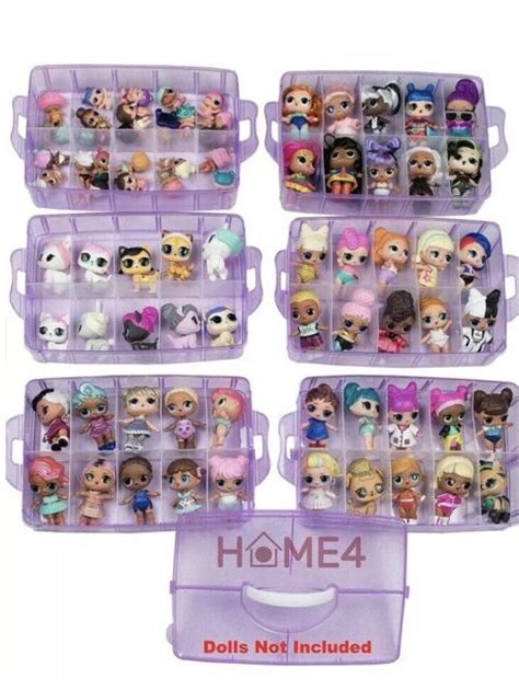 Lol Surprise Dolls Toy Organizer Storage Organizer Holder Display Carrying Case Ebay