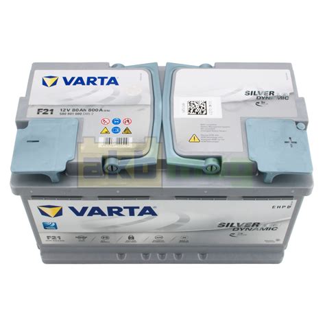 Аккумулятор VARTA Start Stop AGM F21 80Ah 580901080 купить В наличии