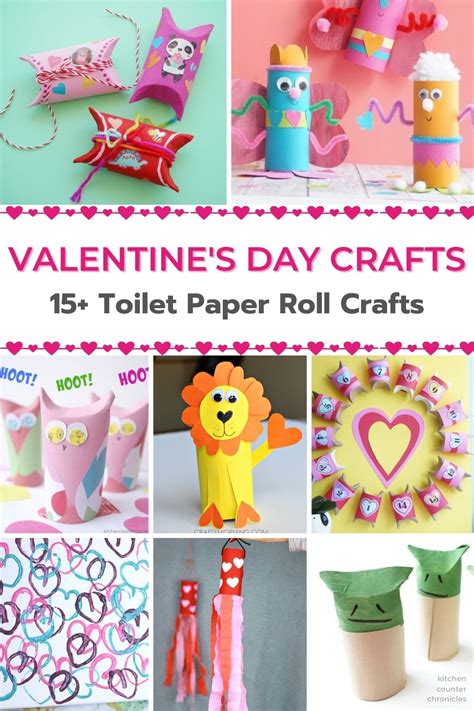 Easy Toilet Paper Roll Valentine Crafts for Kids