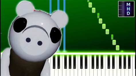 Piggy Roblox Memory Soundtrack Piano Tutorial Easy Youtube