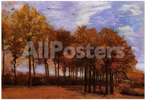 'Vincent Van Gogh Autumn Landscape Art Print Poster' Photo ...