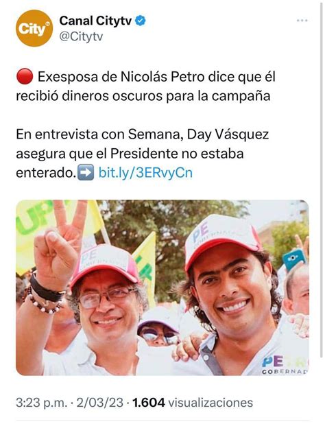 Reporteros On Line On Twitter Rt Veedorciudada Nicol S Petro